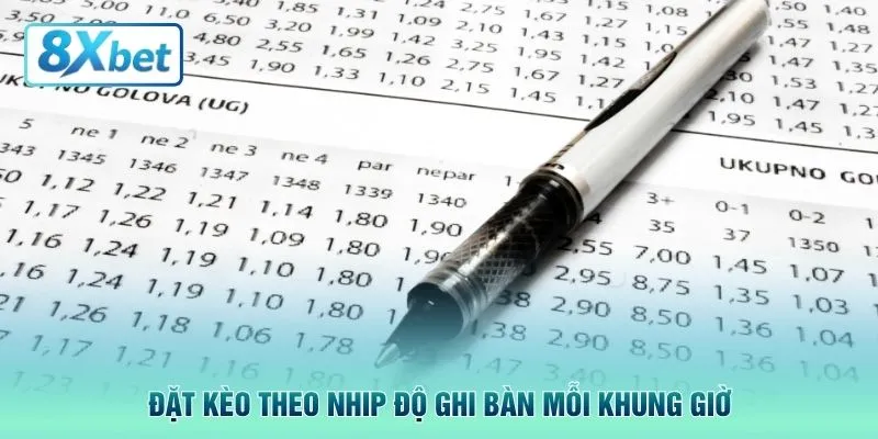 Đặt kèo theo nhip độ ghi bàn mỗi khung giờ
