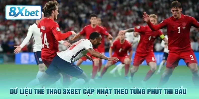 Dữ liệu thể thao 8XBET cập nhật theo từng phút thi đấu