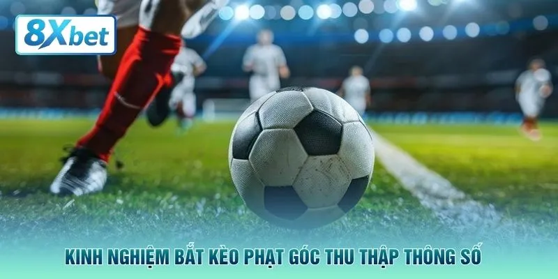 Kinh nghiệm bắt kèo phạt góc thu thập thông số 